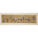 Ten incarnations of Vishnu (Scroll drawing)