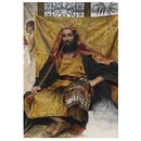 Man in Arab Costume, Seated and Smoking (Watercolour)