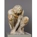 Plaster cast - Crouching boy