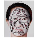 Plum; Face (Photograph)