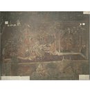 Copy of painting inside the caves of Ajanta (cave 17); Copy of painting from the caves of Ajanta (Oil painting)