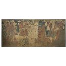Copy of painting inside the caves of Ajanta (cave 2); Copy of painting inside the caves of Ajanta (Oil painting)