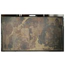 Copy of painting inside the Ajanta caves (cave 10); Copy of painting inside the caves of Ajanta (Oil painting)