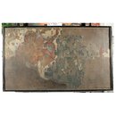 Copy of painting inside the caves of Ajanta (cave 2); Copy of painting in the caves of Ajanta. (Oil painting)