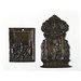 Plaquette - The Virgin and Child with St Anthony Abbot and St Jerome; Madonna and Child, Saint Anthony  Abbott and Jerome; Madonna col Bambino e Due Santi