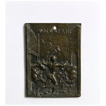 Plaquette - Hercules and the Oxen of Geryon Plaquette - Hercules and the Oxen of Geryon