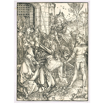 Print - The Bearing of the Cross; The Large Passion Print - The Bearing of the Cross; The Large Passion
