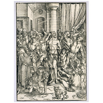 Print - The Flagellation; The Large Passion Print - The Flagellation; The Large Passion