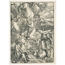 Print - The Agony in the Garden; The Large Passion Print - The Agony in the Garden; The Large Passion
