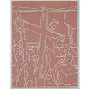 Stations of the Cross; Jesus takes up the Cross (Print)