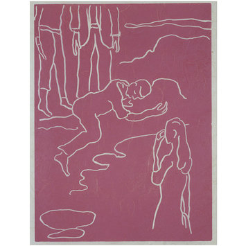 Print - Stations of the Cross; Jesus falls for the second time Print - Stations of the Cross; Jesus falls for the second time