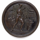 Roundel - Hercules and the Erymanthian Boar