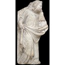 Statuette - An Angel holding a curtain Statuette - An Angel holding a curtain