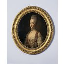 Marie Antoinette, Queen of France, in a court dress (Oil painting)