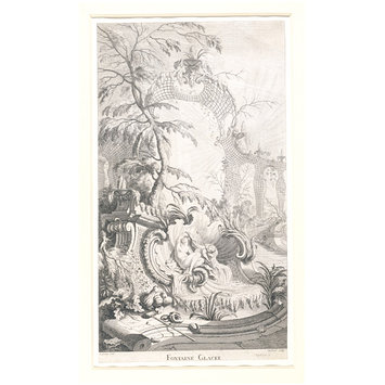 Print - Frozen fountain