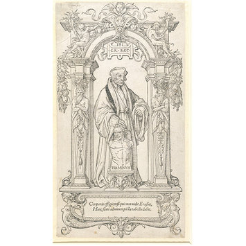 Print - Portrait of Erasmus