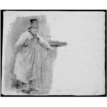 Drawing - Study for The Return of the Penitent no 66 Drawing - Study for The Return of the Penitent no 66