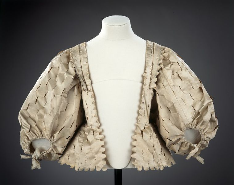 Bodice, circa 1630-40