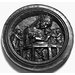 Roundel - The Virgin and Child with four angels; The Chellini Madonna