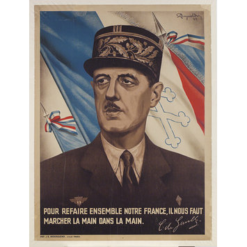 Poster - Pour refaire ensemble notre France...