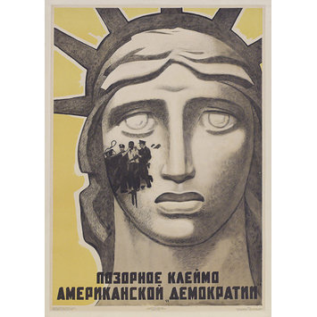 Poster - Shameful Brand of American "Democracy"