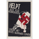Poster - Helpt Deze Vlek Verw'jderen - Steunt Het Prins Bernhard Comite Poster - Helpt Deze Vlek Verw'jderen - Steunt Het Prins Bernhard Comite