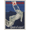 International Red Cross/ Aid the fallen!; Socors Roig Internacional/ Ajudeu els caiguts! (Poster)