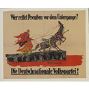 Poster - Who Saves Prussia from its Doom?; Wer Rettet Preussen vor dem Untergange?
