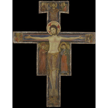 Oil painting - The Crucifixion with the Virgin Mary and St John Oil painting - The Crucifixion with the Virgin Mary and St John