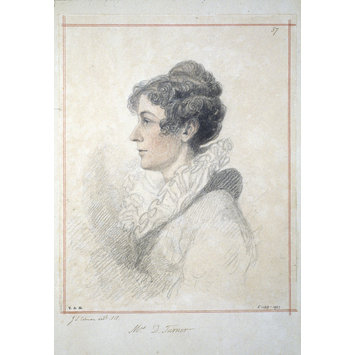 Drawing - Portrait of Mary Dawson Turner Drawing - Portrait of Mary Dawson Turner