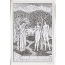 Golden Legend; Adam and Eve in Eden (Print)