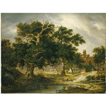 Oil painting - Sir Philip Sidney's Oak