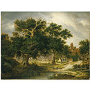 Oil painting - Sir Philip Sidney's Oak