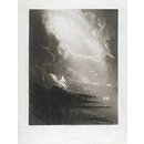 Satan viewing the ascent to Heaven (Print)