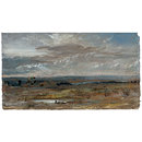Oil - A View at Hampstead: Evening