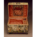 Embroidered casket