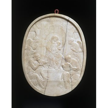 Relief - Virgin and Child with Angels