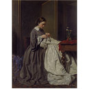 Oil painting - The Seamstress