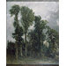 Oil painting - Trees at Hampstead: The Path to Church