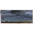 Brighton Beach (Oil sketch)