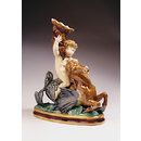 Figure - Majolica Ware