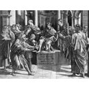 The Blinding of Elymas; Elymas the Sorcerer Struck Blind; Raphael Cartoons; The Conversion of the Proconsul; The Conversion of Sergius Paulus (Print)