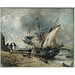 Oil painting - Shipping in the Orwell, near Ipswich