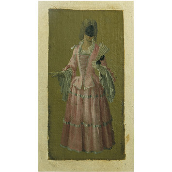Oil painting - A Masked Lady Oil painting - A Masked Lady