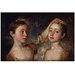 Oil painting - The Painter's Two Daughters