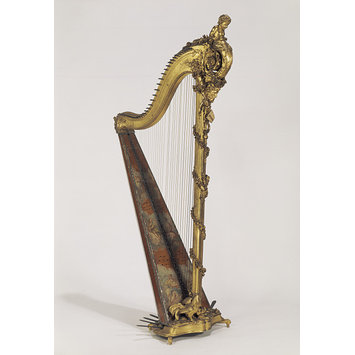 Pedal harp