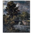 A Sluice, perhaps on the Stour (Oil painting)