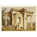 Fountain at Balbec; Temple of Venus, Baalbek (Watercolour) Fountain at Balbec; Temple of Venus, Baalbek (Watercolour)
