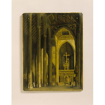 Blotter - Interior of St Chad's Cathedral, Birmingham (blotter)