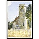 SS Peter and Paul, Little Saling, Essex; Recording Britain Collection (Watercolour)